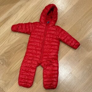 Primary baby lightweight puffer suit